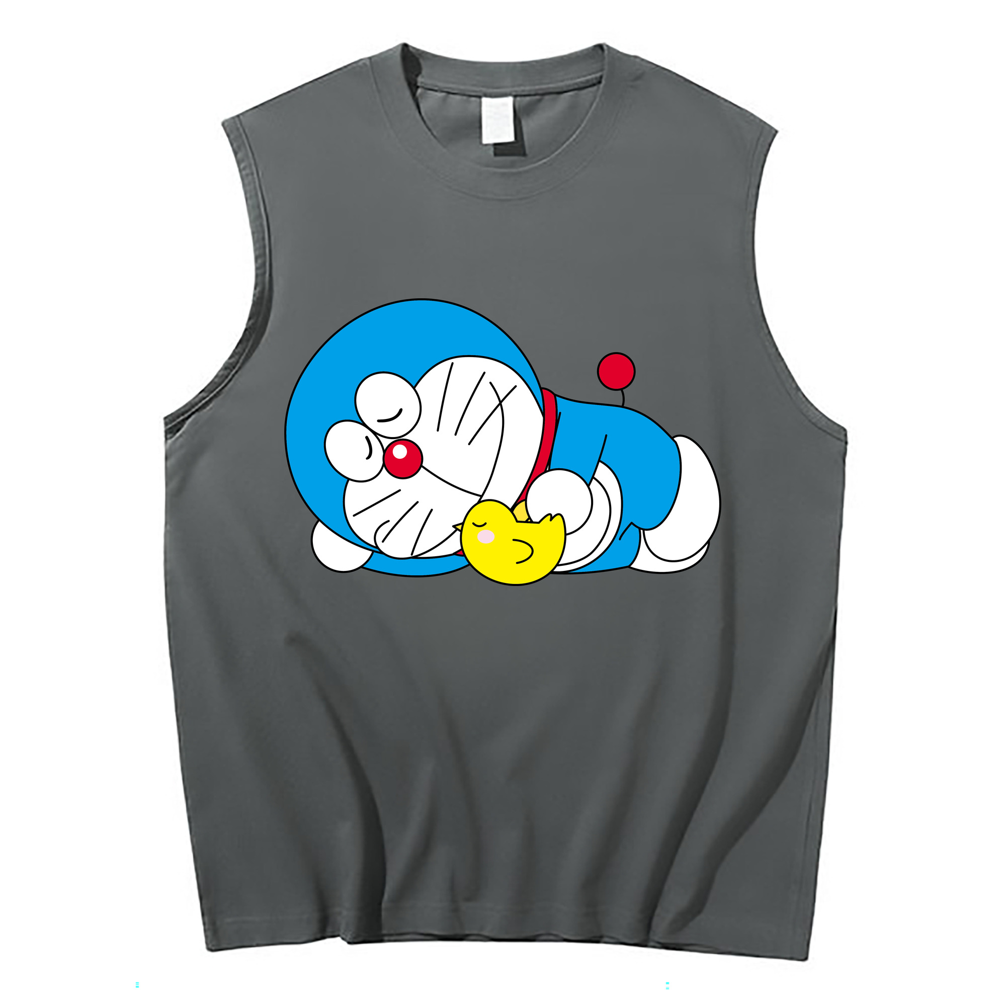 （画像用） ドラえもん Doraemon コットン100％タンクトップ（フロントプリント）